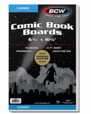 Modern Age Comic Book Boards