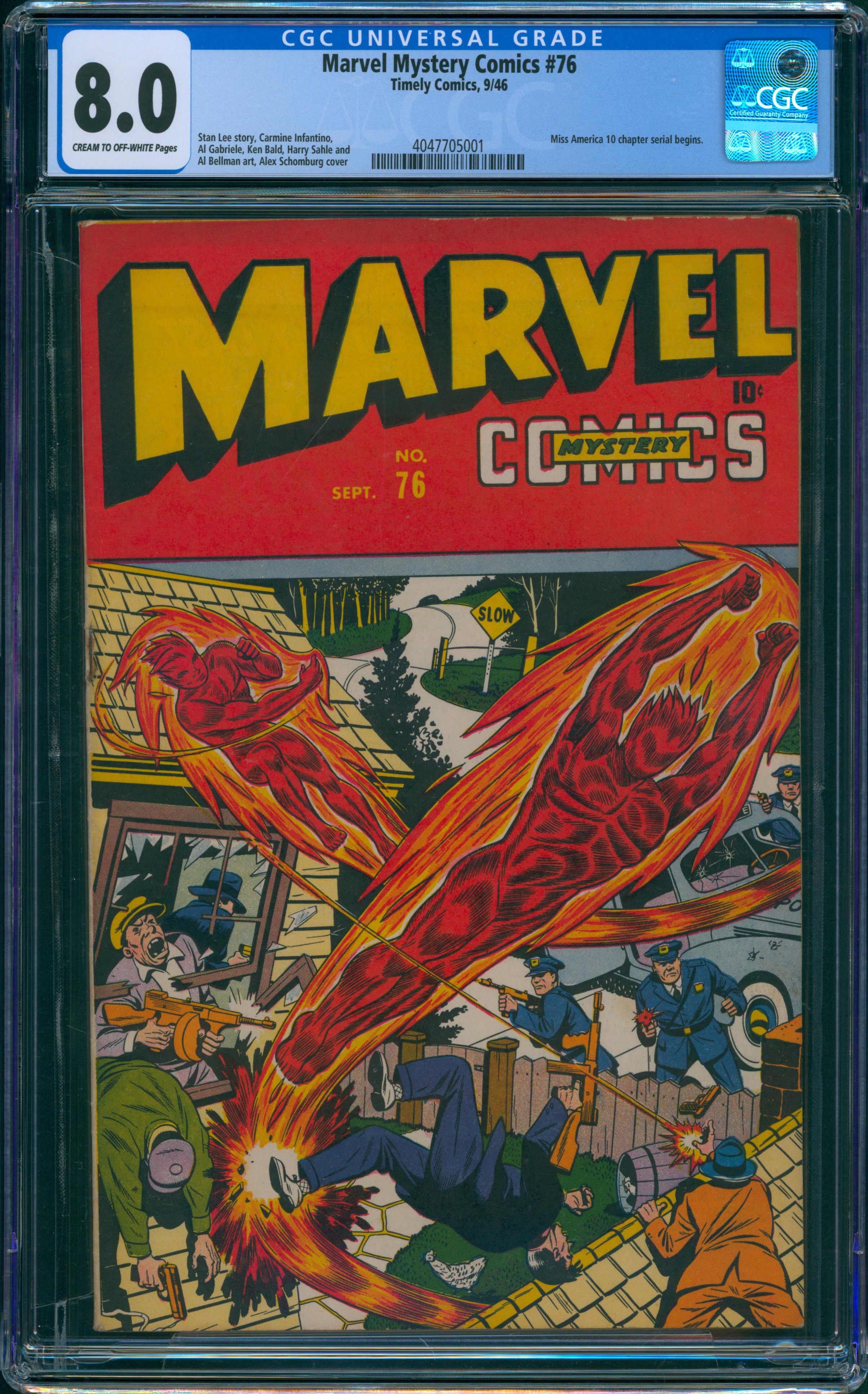 Marvel Mystery Comics #76 – CGC 8.0